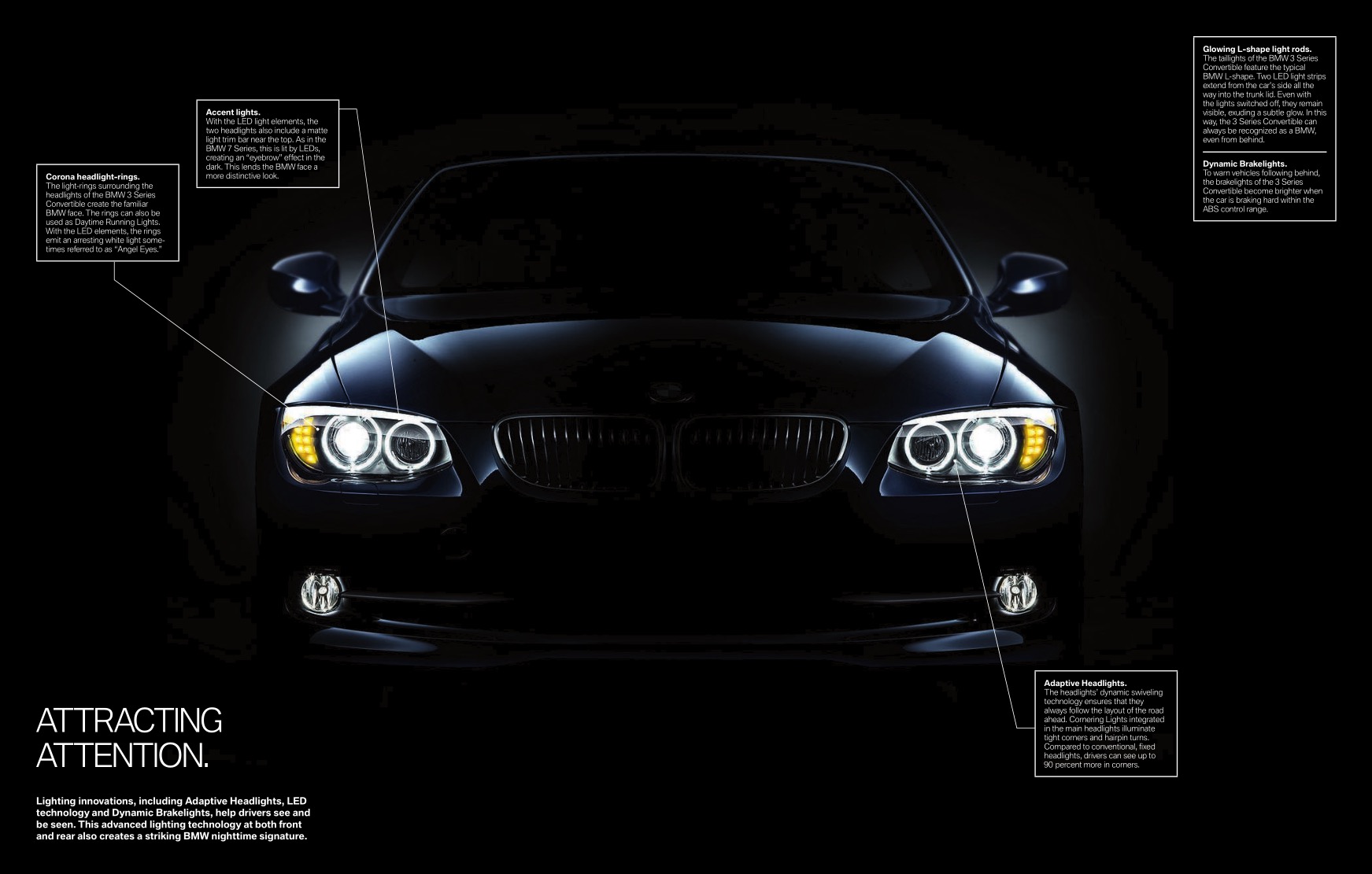 2011 BMW 3-Series Convertible Brochure Page 1